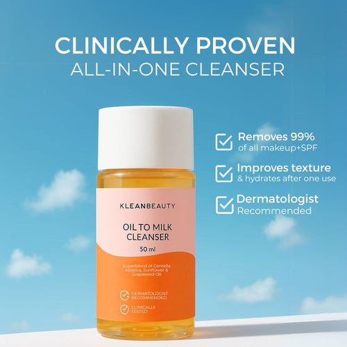 Klean Beauty Oil to Milk Cleanser 120ml