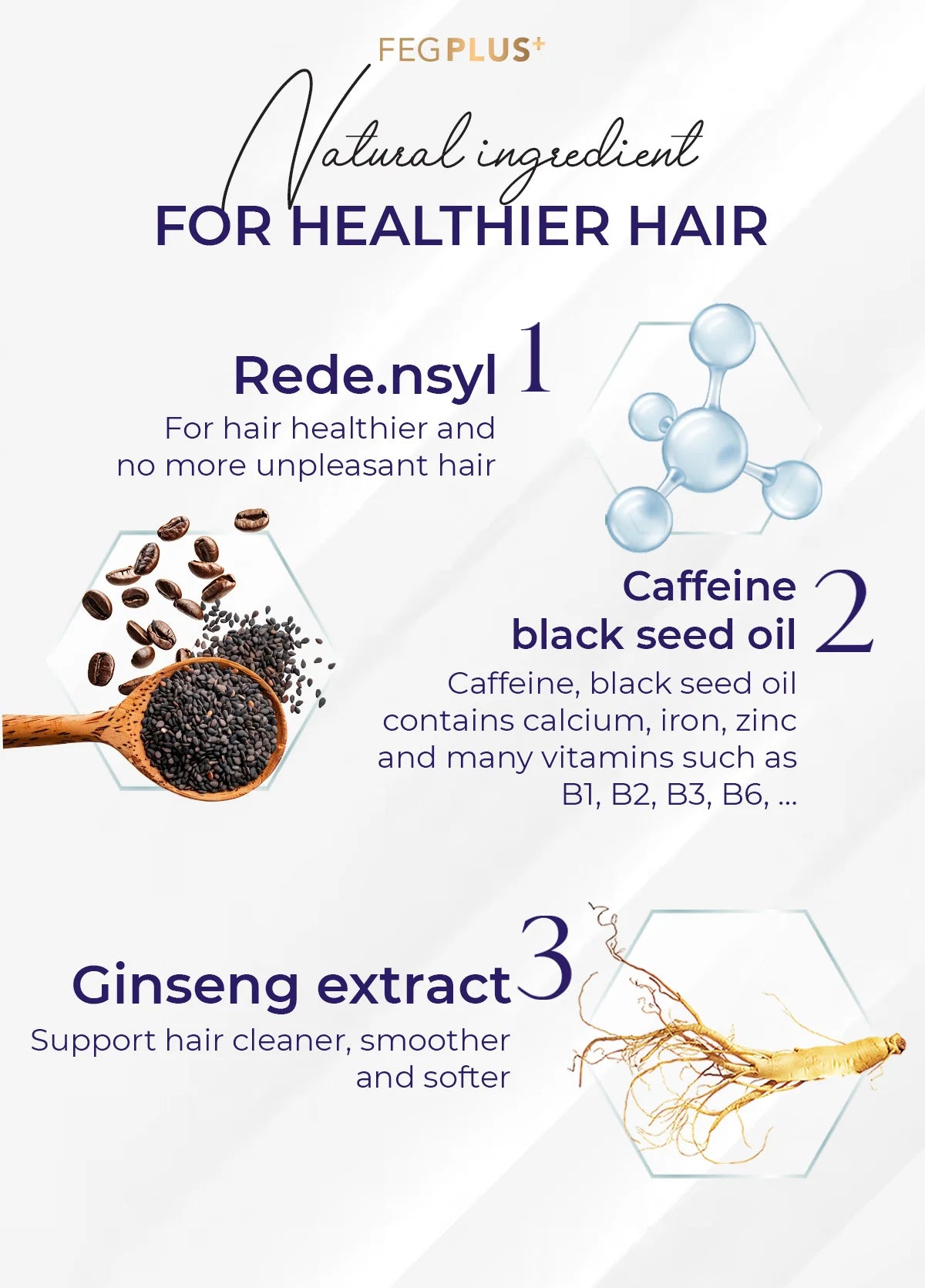 FEG Plus Hair Growth Spray | Original Hair Loss Treatment for Men & Wome