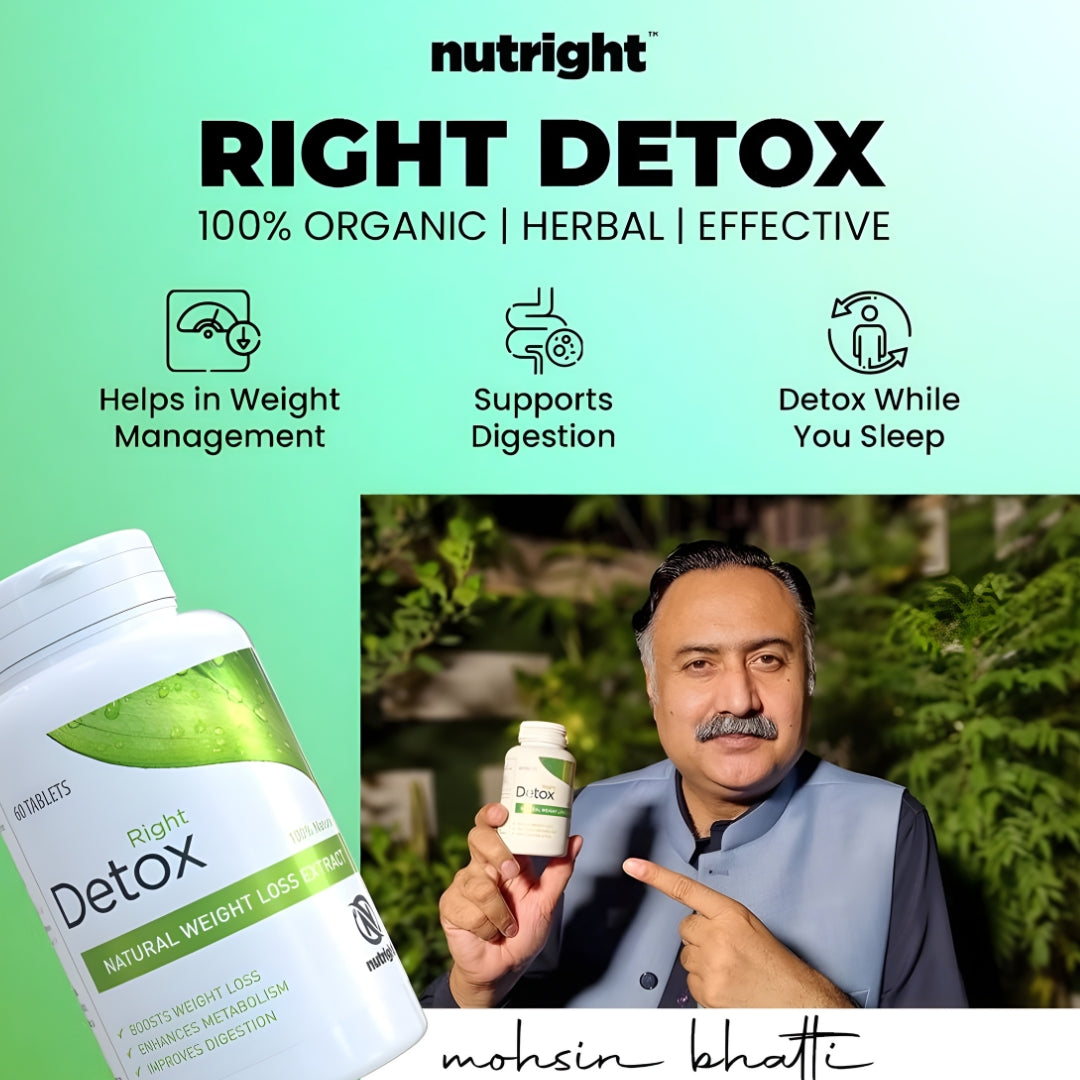 Buy 2 Right Detox & Get 1 Free