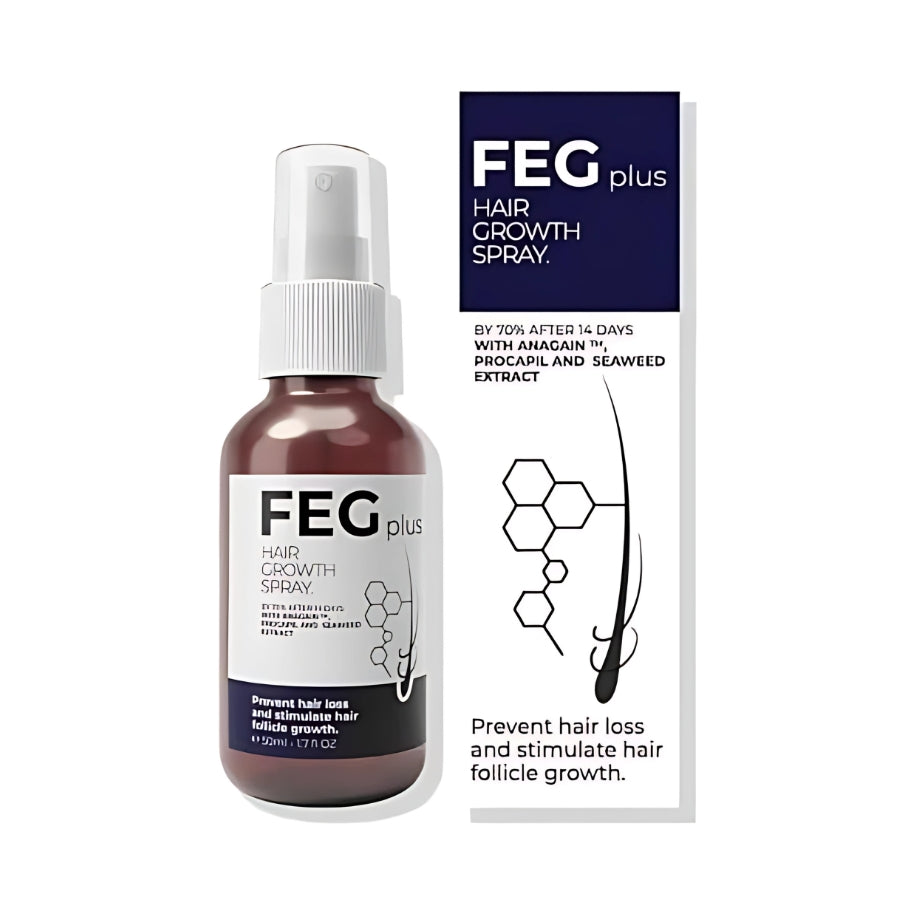 FEG Plus Hair Growth Spray | Original Hair Loss Treatment for Men & Wome